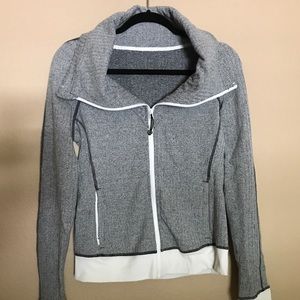 Lululemon “Be Present” jacket in light herringbone